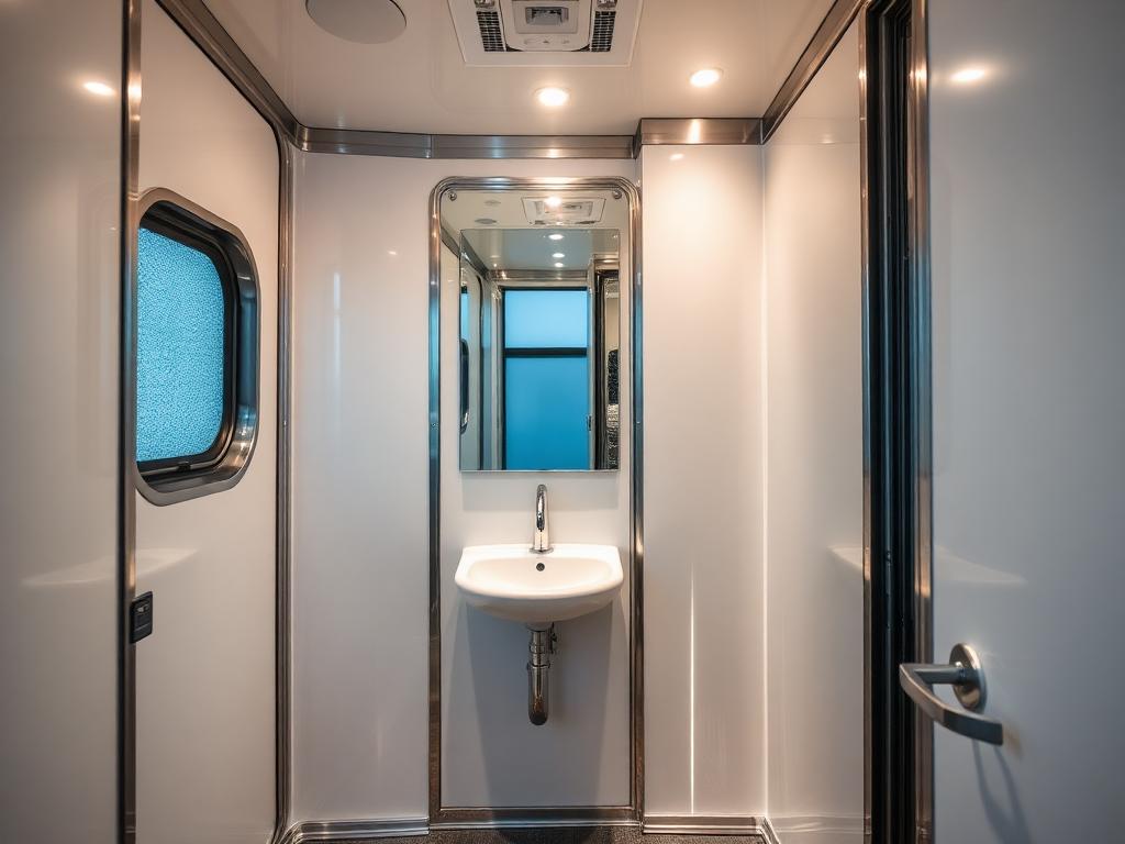 Luxury Restroom Trailers in Lake Park, GA